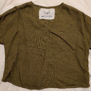 NotPerfectLinen Basel boxy top